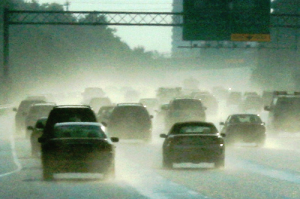 CAR ACCIDENT DURING RAIN