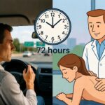 72 hours post car accident