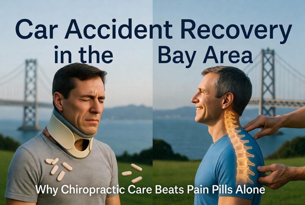 Car Accident Recovery in the Bay Area: Why Chiropractic Care Beats Pain Pills Alone 1 car accident recovery in the Bay area